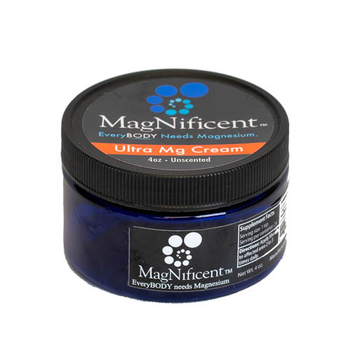 MagNificent Ultra Mg Cream 4 oz. Unscented